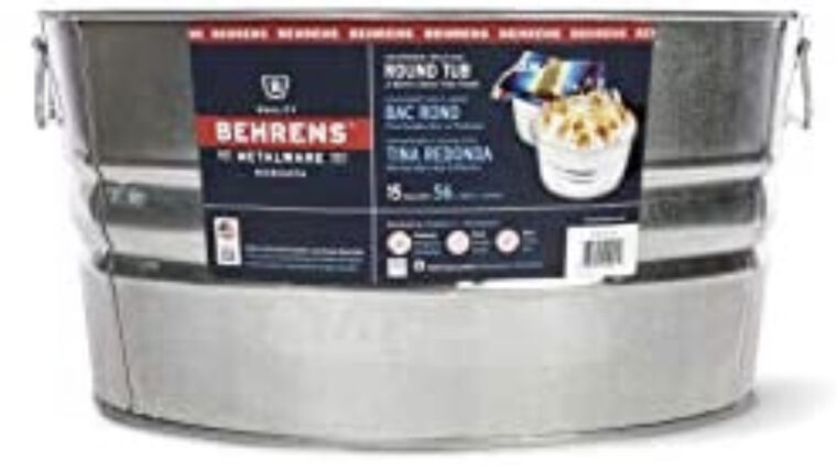 15 Gallon Galvanized Tub Accessories rental for events in Atlanta
