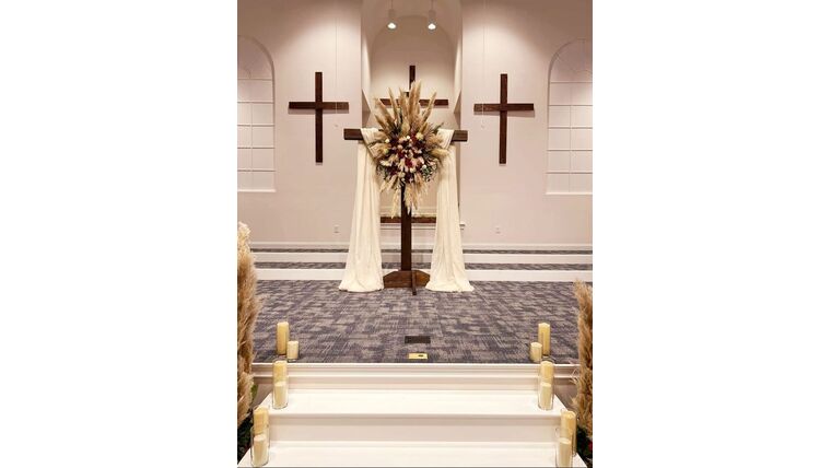 Wooden Cross Arch Arches rental for events in Atlanta