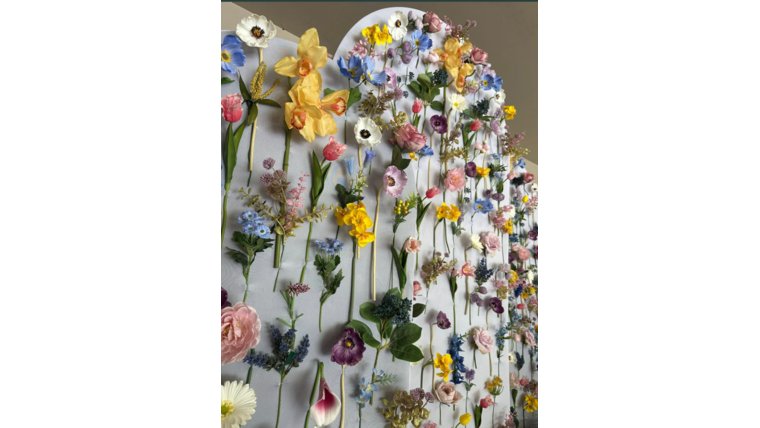 Floral- 6FT Backdrop Arch Individual Floral Addition Backdrops rental for events in Atlanta