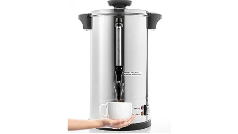 55-Cup Commercial Stainless Steel Coffee Urn Beverage &amp; Barware rental for events in Atlanta
