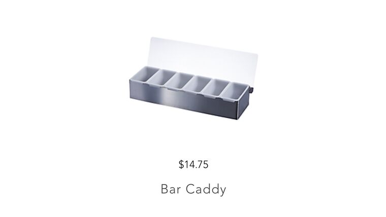 Garnish Caddy Beverage &amp; Barware rental for events in Atlanta