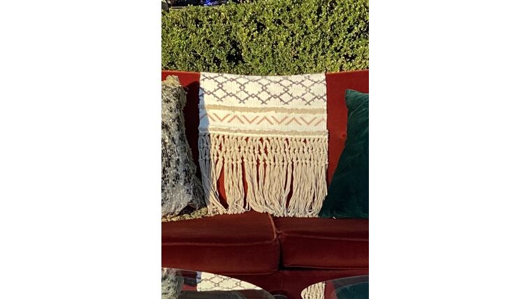 Boho Macrame Decor Blankets &amp; Throws rental for events in Atlanta