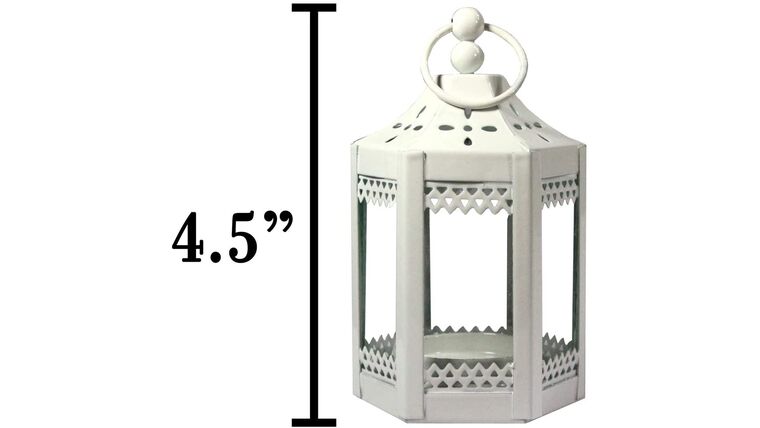 Candle Holder- Lantern Mini White Candle Holders rental for events in Atlanta