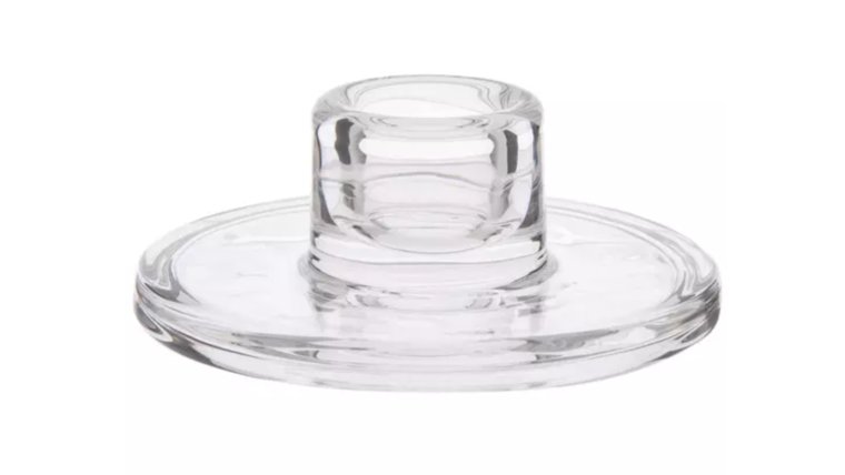 Clear Candle Stick holder Mini Candle Holders rental for events in Atlanta