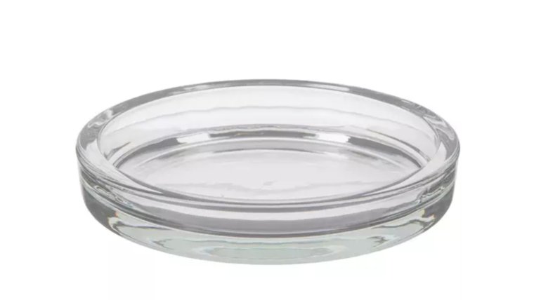 Clear Glass Candle Drip Protector Candle Holders rental for events in Atlanta