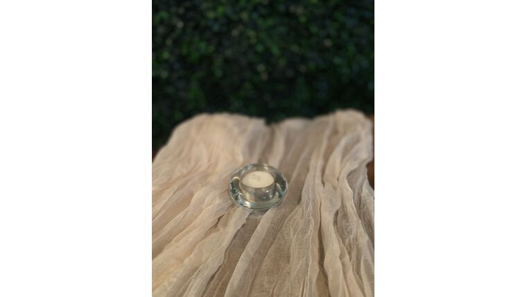 Clear Glass Votive Tealight Candle Holders rental for events in Atlanta