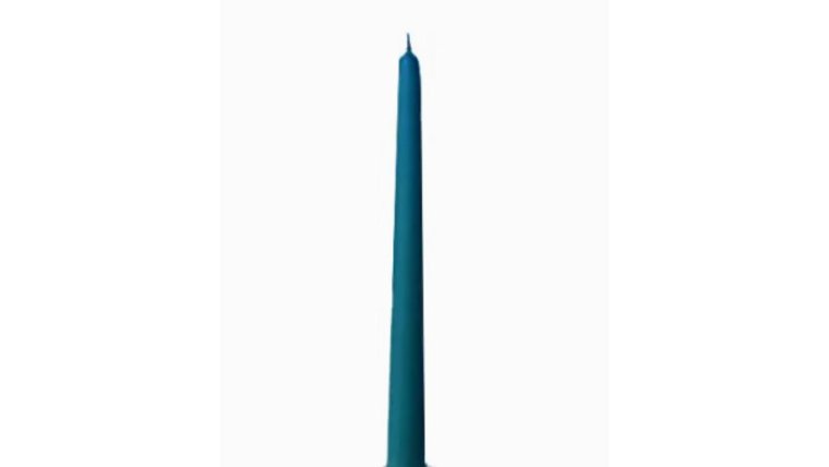 Candlestick (Teal) Candles rental for events in Atlanta