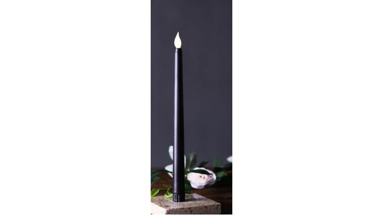 Stick LED Black Candle Candles rental for events in Atlanta