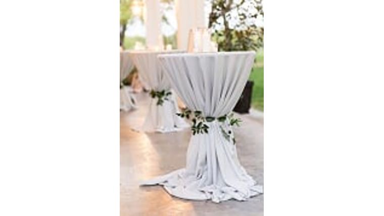 Cocktail "Highboy" Table Decor Package Centerpieces rental for events in Atlanta