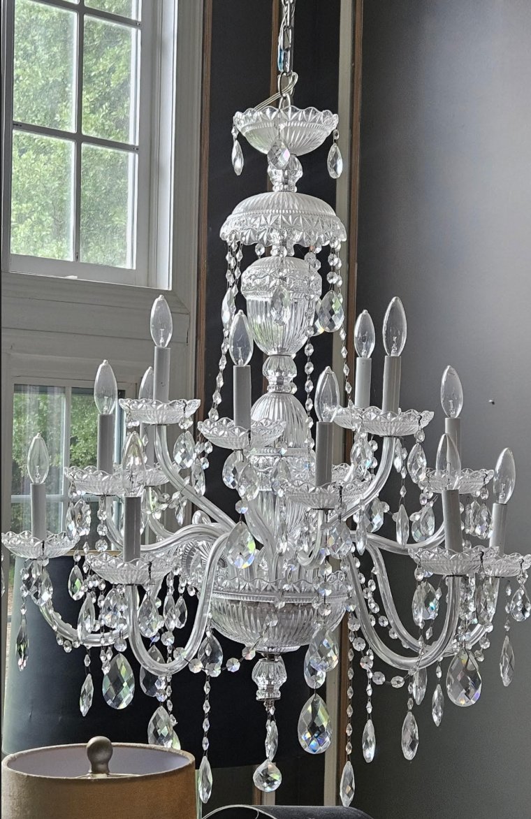 Chandelier- Crystal XL Chandeliers rental for events in Atlanta