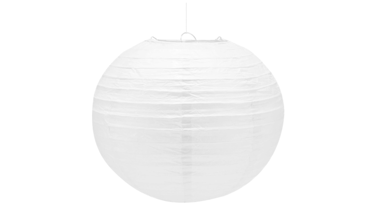 Chandelier- White Chinese Lantern Chandeliers rental for events in Atlanta