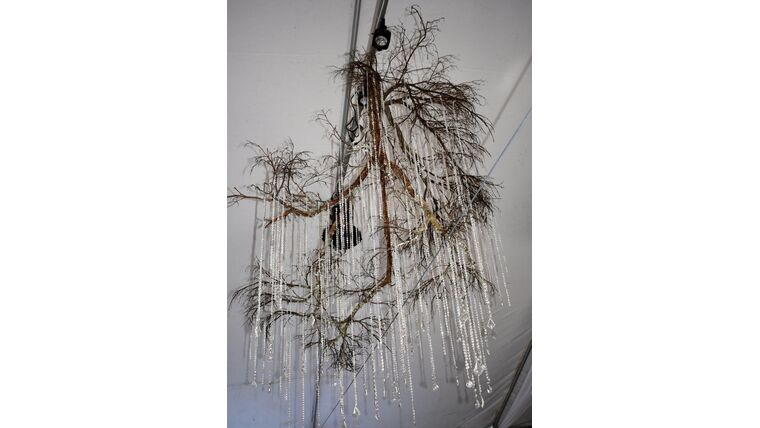 Medium Branch chandelier with lights Chandeliers rental for events in Atlanta