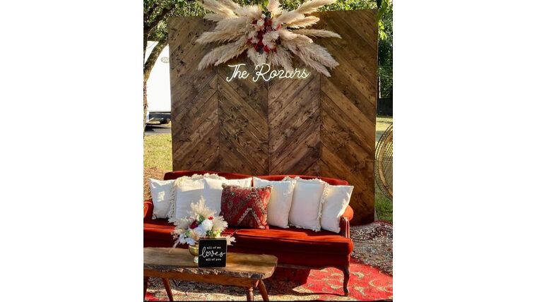 Table- Wood Coffee Table Coffee Tables rental for events in Atlanta