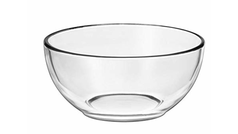 Bowl- Clear Glass Dinnerware rental for events in Atlanta