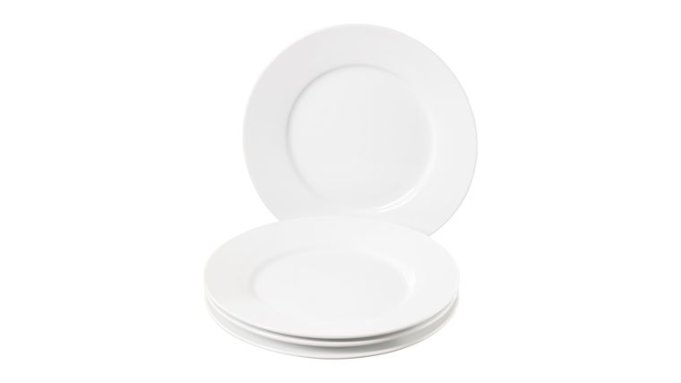 Dinner Plate White (rented in Sets of 25) Dinnerware rental for events in Atlanta