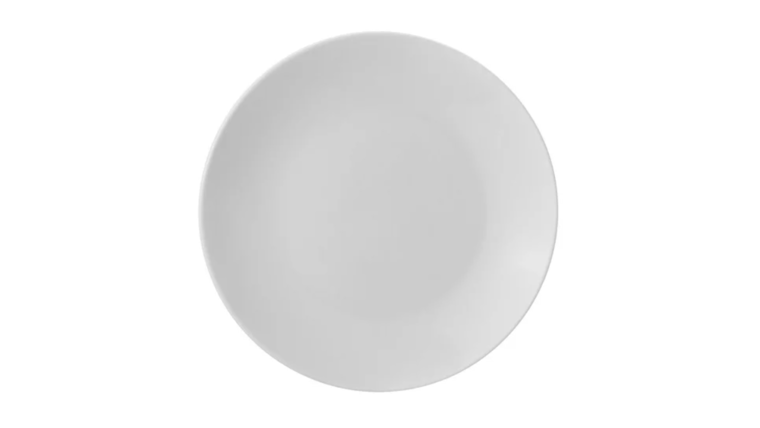Plate- Dessert/Salad White (Rented in sets of 20) Dinnerware rental for events in Atlanta