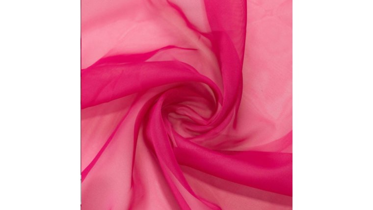 Chiffon Draping- Fuchsia (Rented per linear Foot) Drape rental for events in Atlanta
