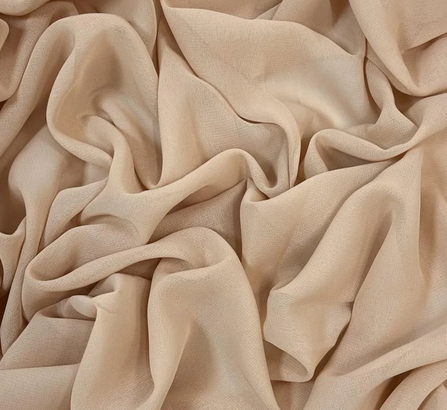 Chiffon Draping-  Nude/Sand Color Drape rental for events in Atlanta