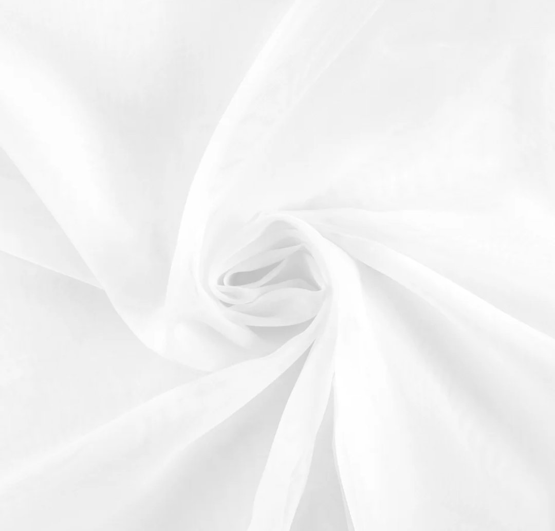 Chiffon Draping- White (Rented per linear Foot) Drape rental for events in Atlanta