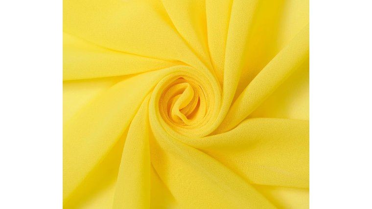 Chiffon Draping- Yellow (Rented per linear Foot) Drape rental for events in Atlanta
