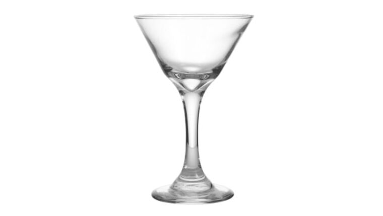 Martini Glass (Rented in Racks of 16) Drinkware rental for events in Atlanta