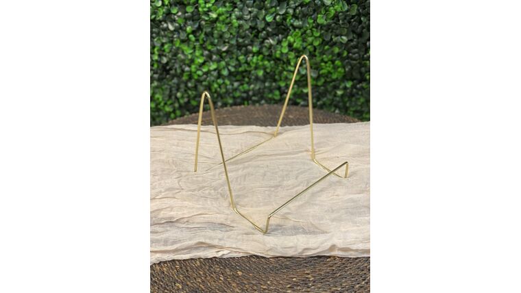 Small Sign Easel Gold Easels rental for events in Atlanta