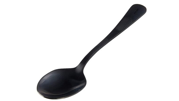 Flatware- Black Dinner Spoon Flatware rental for events in Atlanta