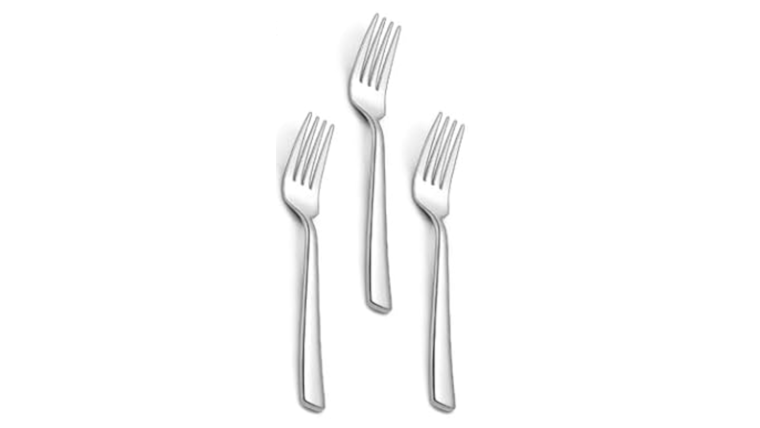 Flatware- Silver Salad/Dessert Fork Flatware rental for events in Atlanta