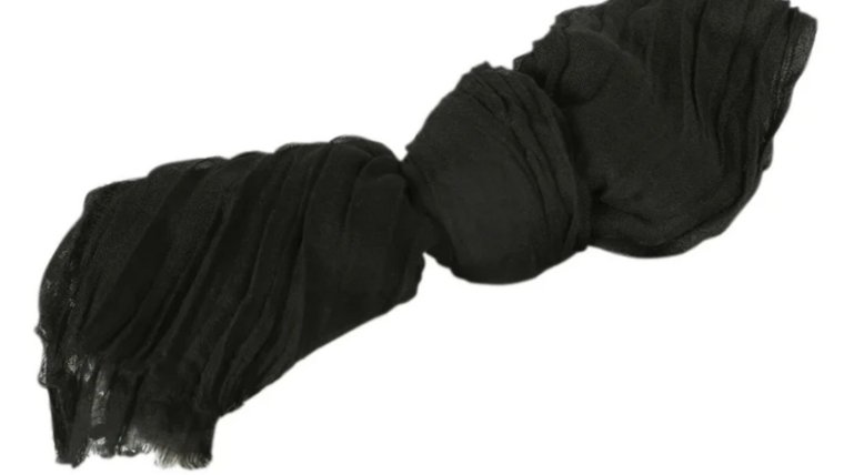 Linen Napkin- Cheesecloth Black Napkins rental for events in Atlanta