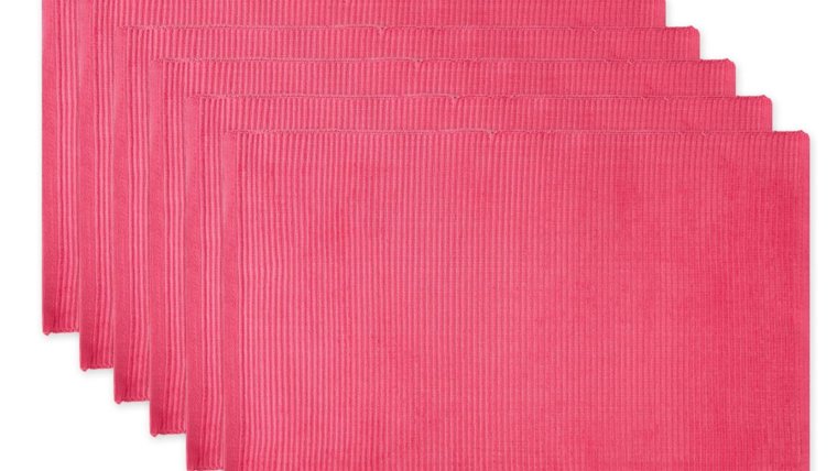 Table Place Mat- Pink Overlays rental for events in Atlanta