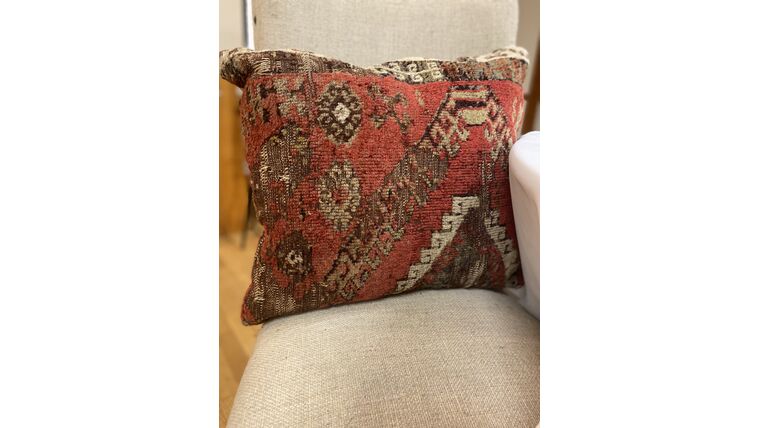 Burgundy Boho Accent Pillow Pillows rental for events in Atlanta
