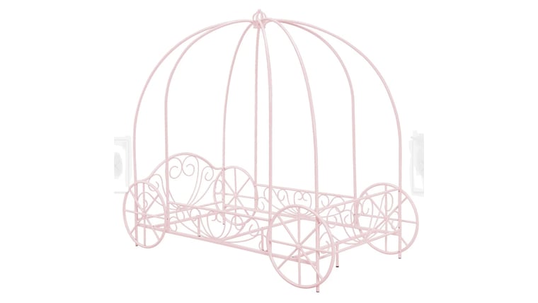 Backdrop- Princess Carriage Pink Props rental for events in Atlanta