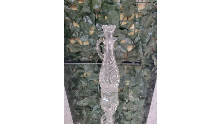 Decanter- Vintage Glass (Small Assorted) Props rental for events in Atlanta