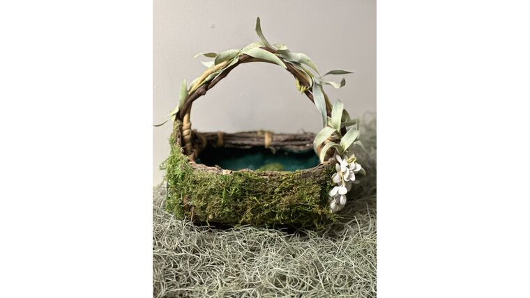 Flower Girl Basket- Woodland Props rental for events in Atlanta