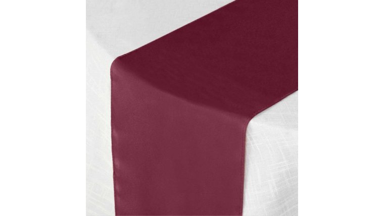 Table Runner- Burgundy Polyester Runners rental for events in Atlanta