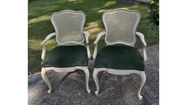 Chair- Dark Green Cushion Seating &amp; Chairs rental for events in Atlanta
