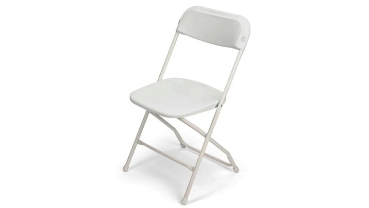 White Metal/Plastic Folding Chair Seating &amp; Chairs rental for events in Atlanta