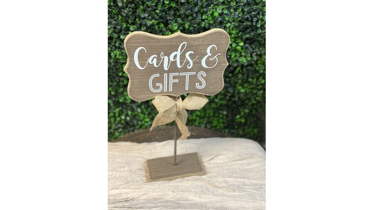 Cards &amp; Gifts Stand up Sign Signs &amp; Letters rental for events in Atlanta