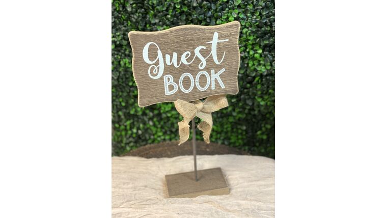 Guest book Stand up Sign Signs &amp; Letters rental for events in Atlanta