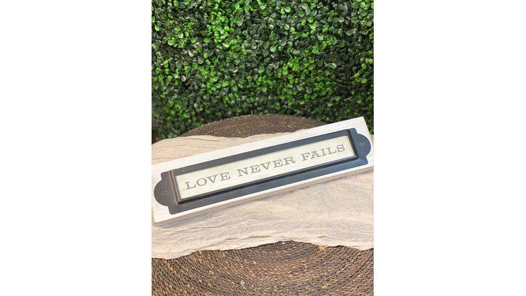 Love Never Fails Sign Signs &amp; Letters rental for events in Atlanta