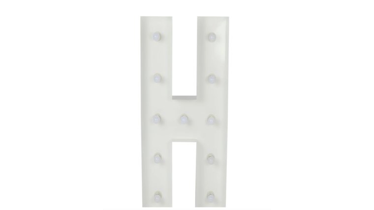 Marquee Letter "H" Signs &amp; Letters rental for events in Atlanta