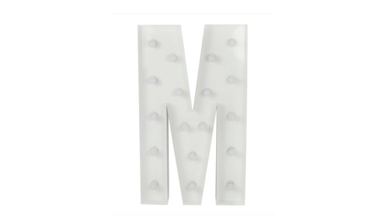 Marquee Letter "M" Signs &amp; Letters rental for events in Atlanta