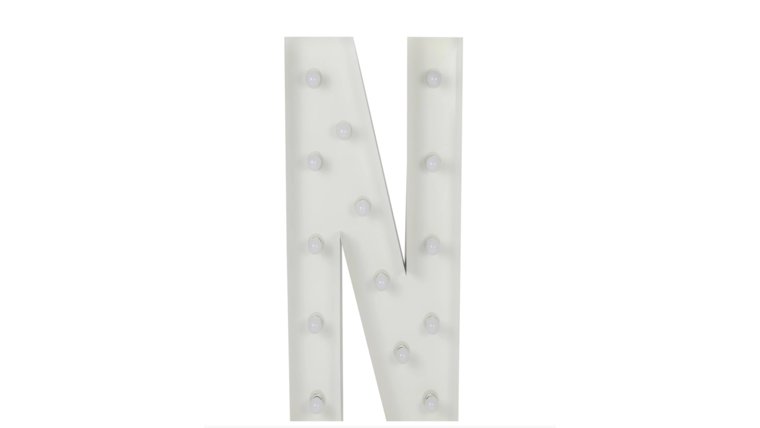 Marquee Letter "N" Signs &amp; Letters rental for events in Atlanta