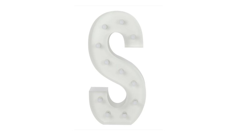 Marquee Letter "S" Signs &amp; Letters rental for events in Atlanta