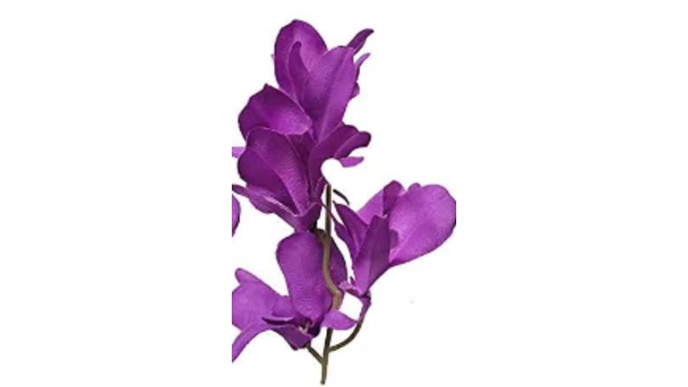 Floral Stem- Purple Orchid Stem ~6IN Stems rental for events in Atlanta