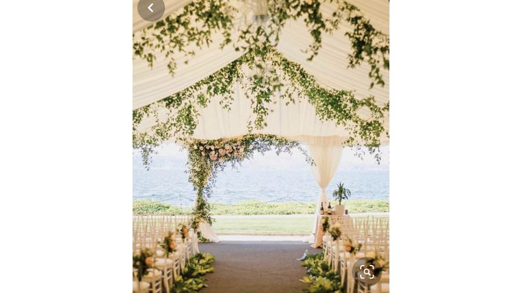Garland per linear foot (Silk) Stems rental for events in Atlanta