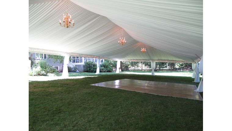 Tent Ceiling Liner- 40' x 120' Tent Decoration rental for events in Atlanta
