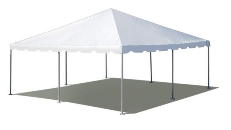 Tent- White 20' x 20' Frame Tents &amp; Canopies rental for events in Atlanta