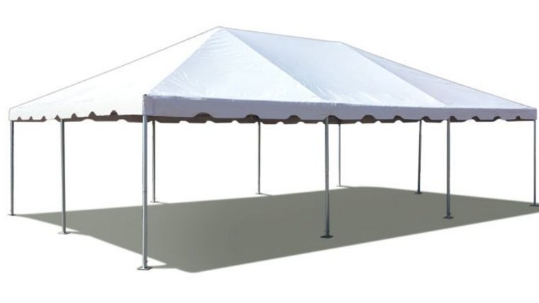 Tent- White 20' x 30' Frame Tents &amp; Canopies rental for events in Atlanta