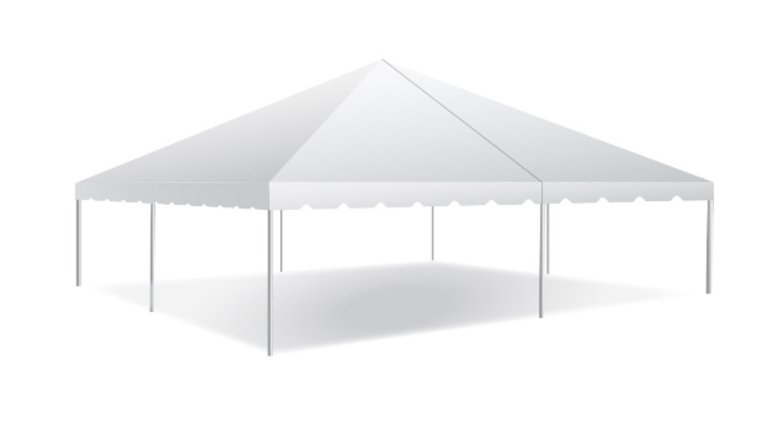 Tent- White 30' X 30' Frame Tents &amp; Canopies rental for events in Atlanta